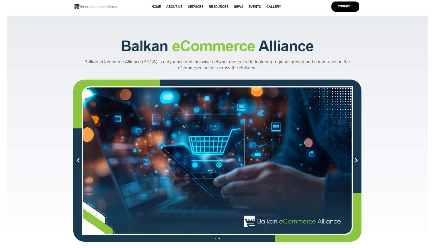 Introducing the New Website for the Balkan eCommerce Alliance!