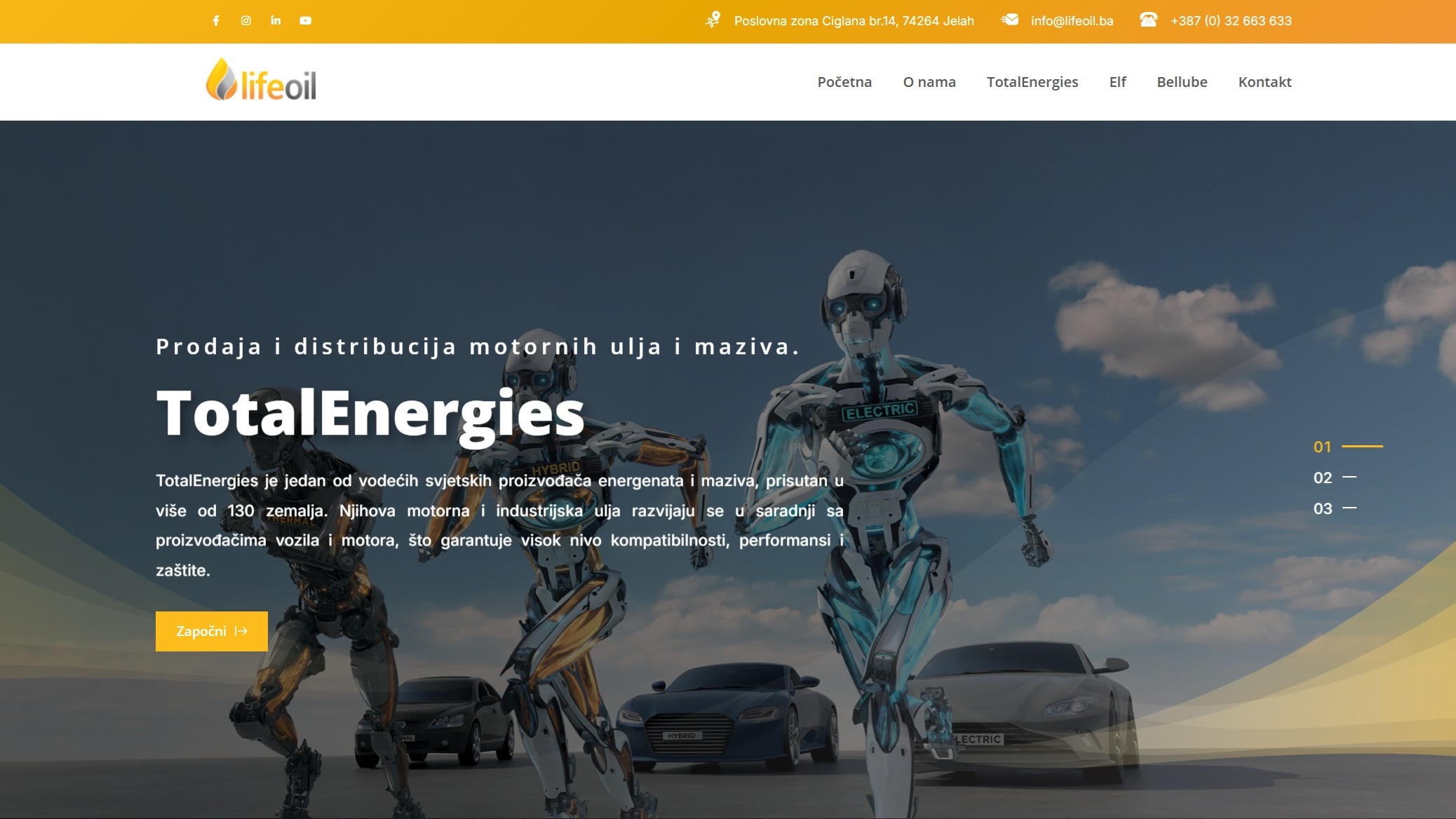 Digitalno osvježenje za lidera u uljima i mazivima - LifeOil d.o.o.