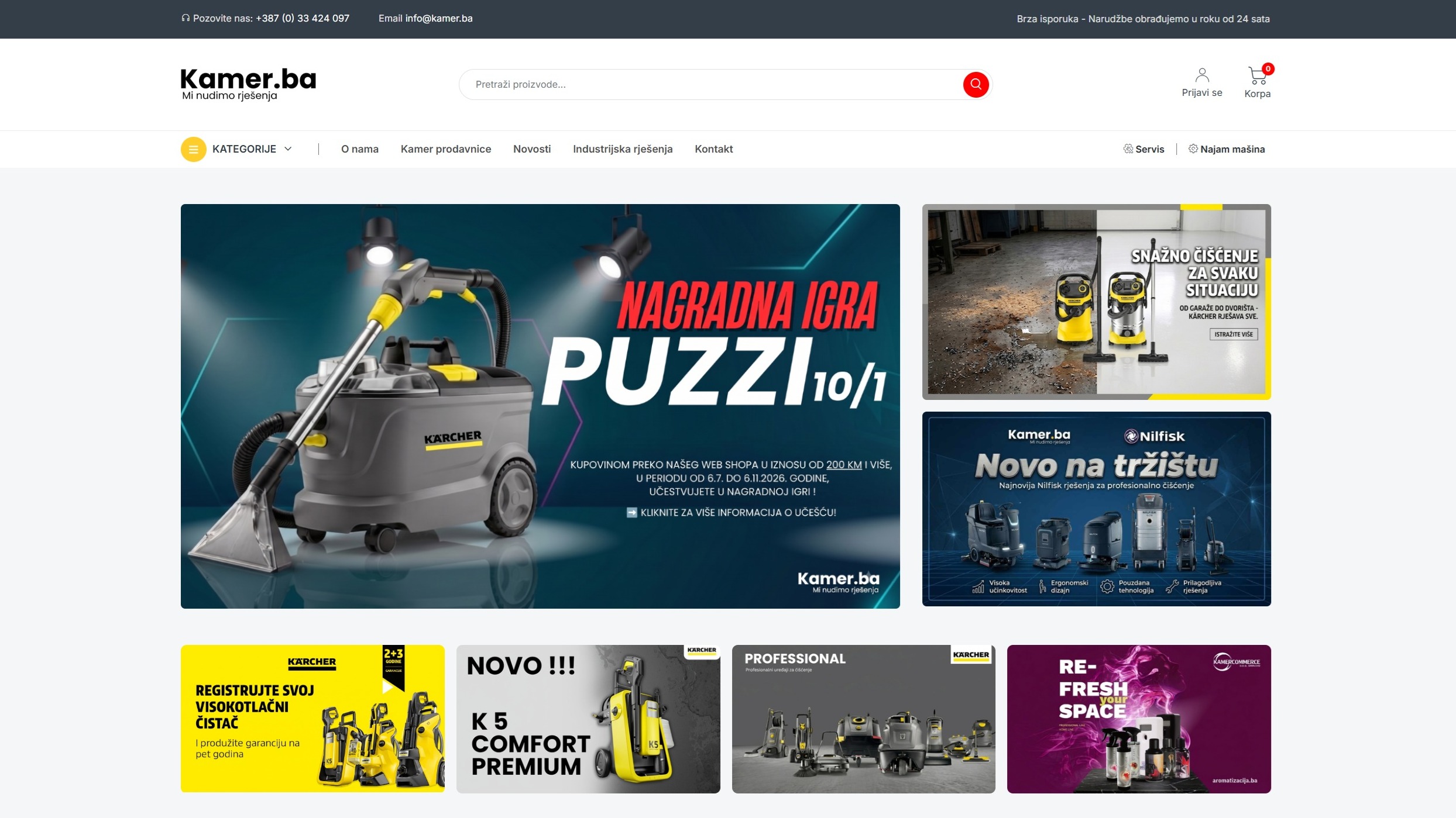 Predstavljamo novi Kamer.ba