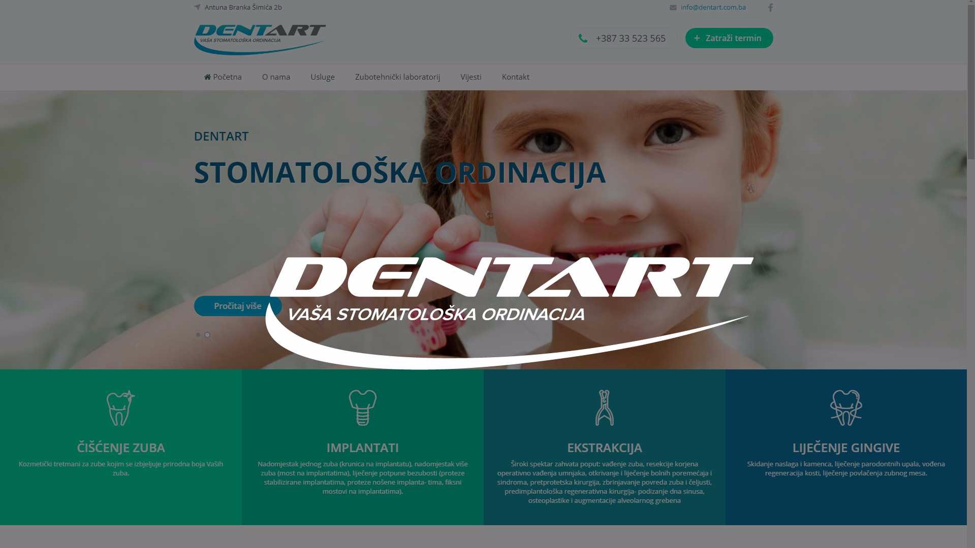 dentart.ba - Website
