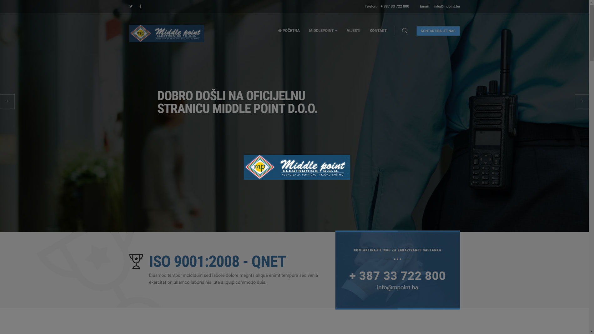 Middle Point - Website