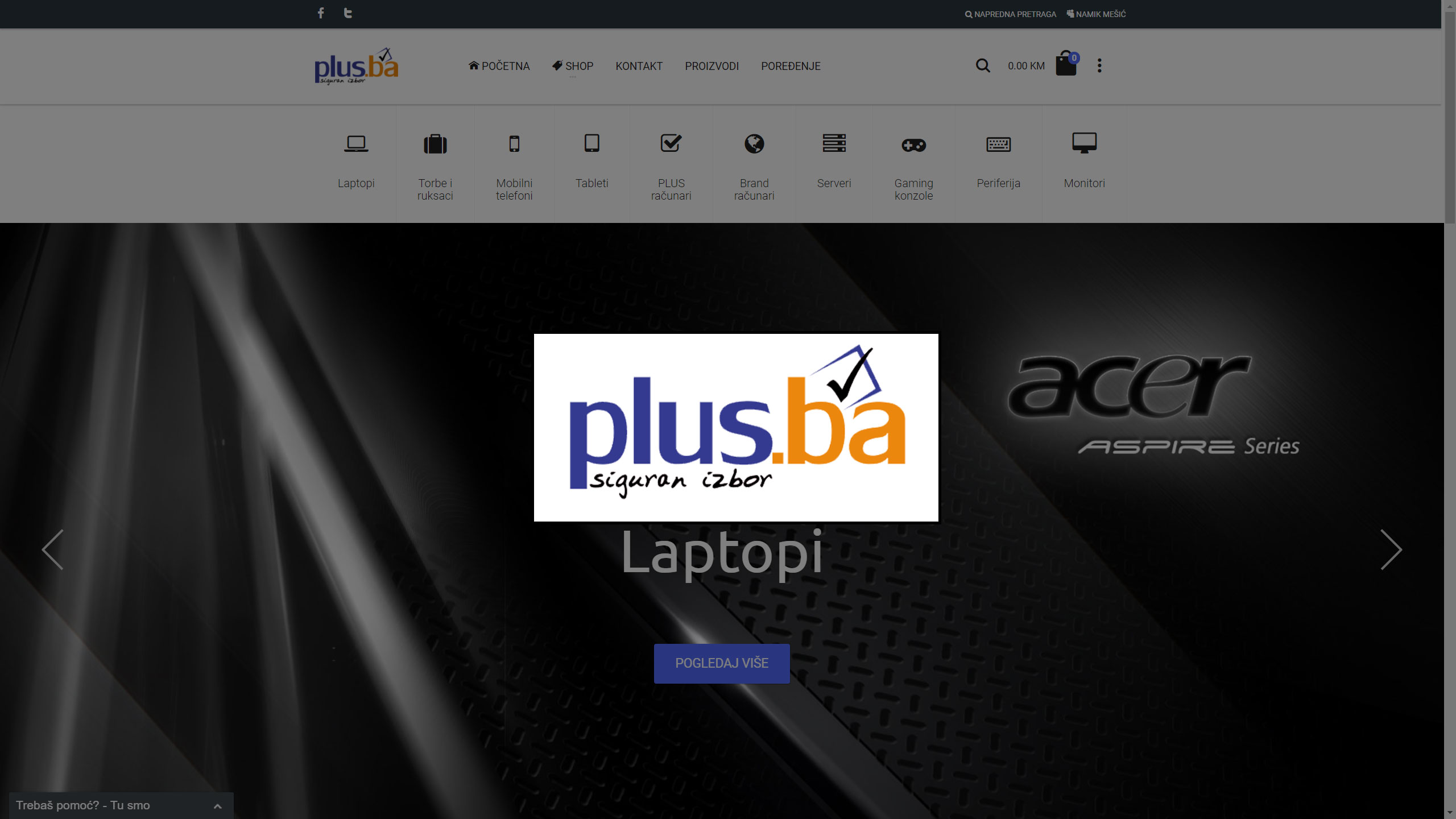 Plus.ba - Webshop
