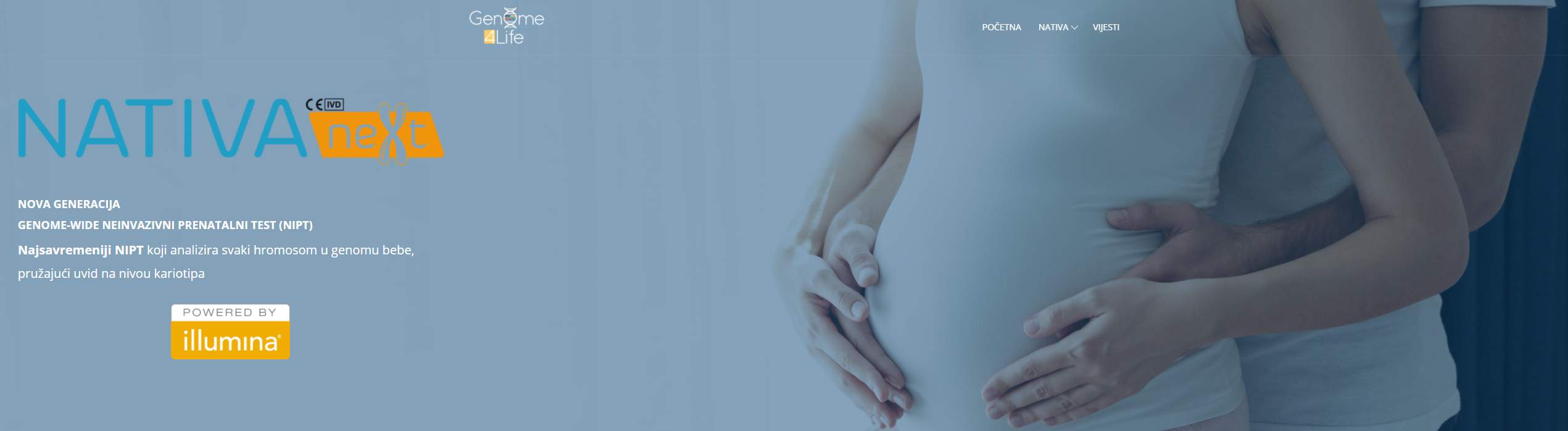 Website for Genome4Life