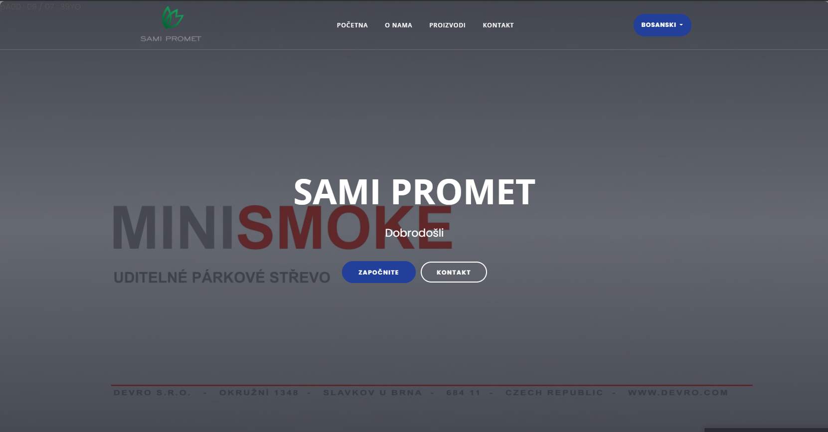  Website for Sami Traffic